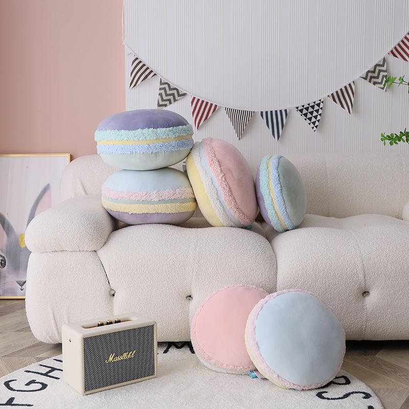 Pastel Colored Soft Plush Macaron