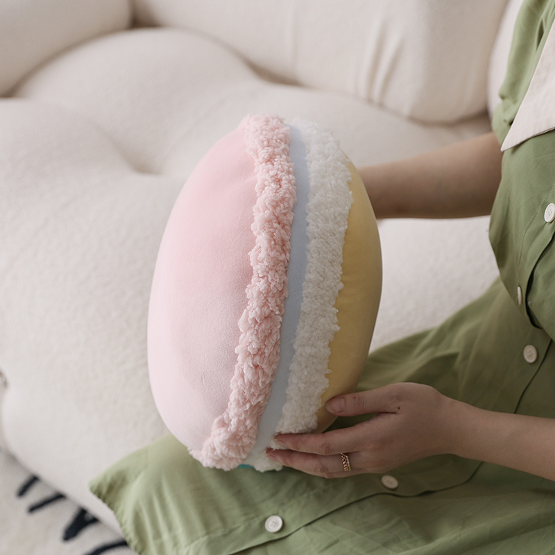 Pastel Colored Soft Plush Macaron