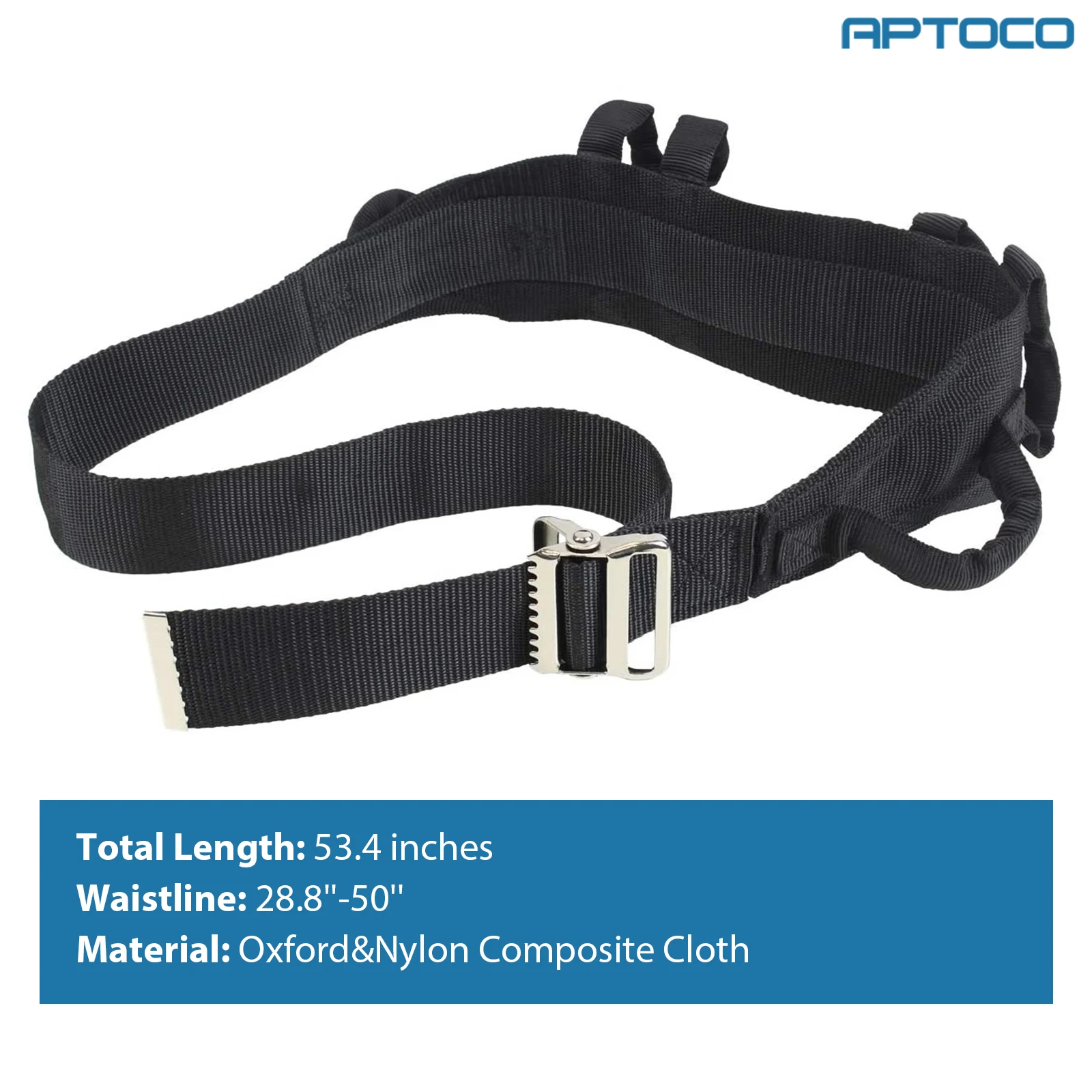 Patient Transfer Belt with 6 Handles