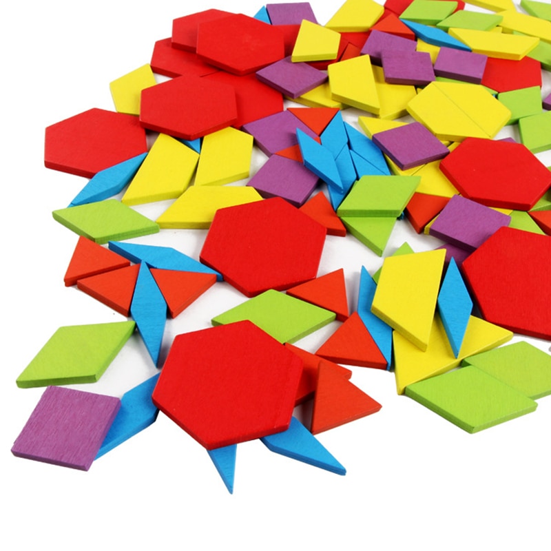 Pattern Blocks 155PCs Shape Puzzles Pattern Blocks 155PCs Shape Puzzles