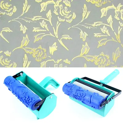 Patterned Paint Roller Reusable Roll Patterned Paint Roller Reusable Roll