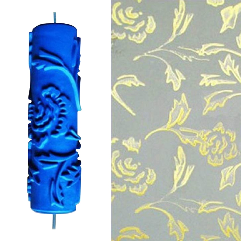 Patterned Paint Roller Reusable Roll Patterned Paint Roller Reusable Roll