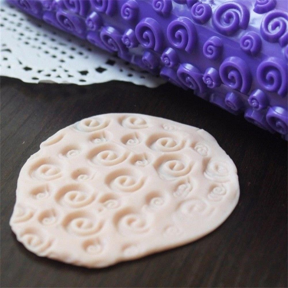 Patterned Rolling Pin Dough Decor Patterned Rolling Pin Dough Decor