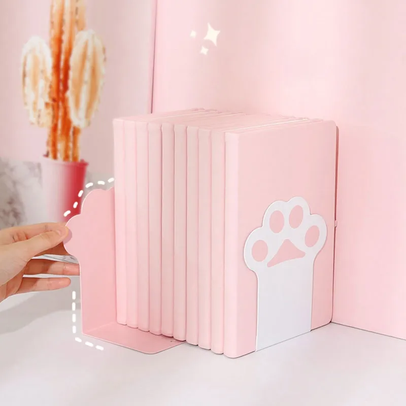 Paw Design Book End Stand (2 pcs)