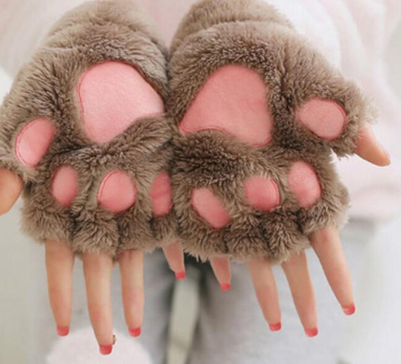 Paw Gloves Soft Winter Hand Warmer Paw Gloves Soft Winter Hand Warmer