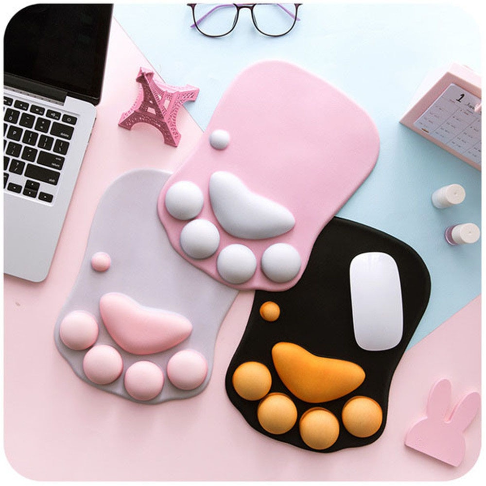 Paw Mouse Pad with Wrist Support Paw Mouse Pad with Wrist Support