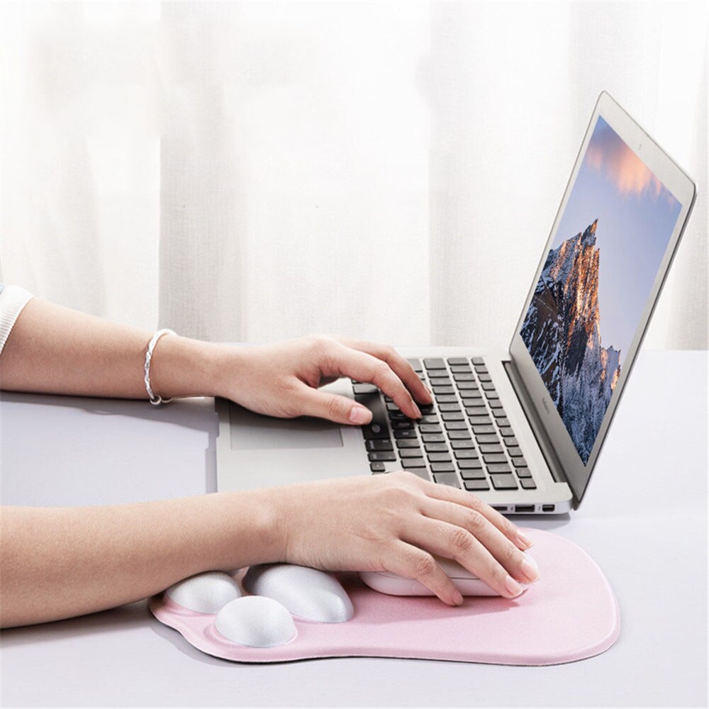 Paw Mouse Pad with Wrist Support Paw Mouse Pad with Wrist Support