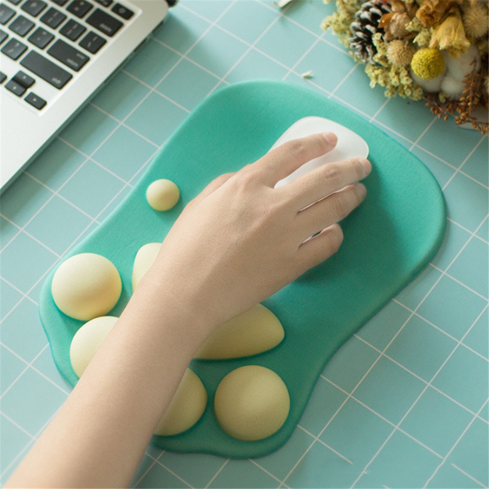 Paw Mouse Pad with Wrist Support Paw Mouse Pad with Wrist Support