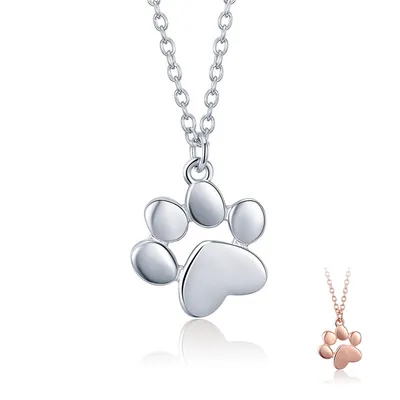 Paw Necklace Ladies Accessory Paw Necklace Ladies Accessory