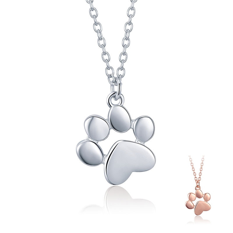 Paw Necklace Ladies Accessory Paw Necklace Ladies Accessory