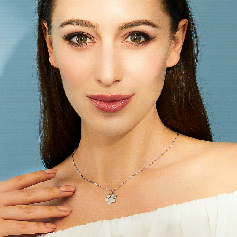 Paw Necklace Ladies Accessory Paw Necklace Ladies Accessory