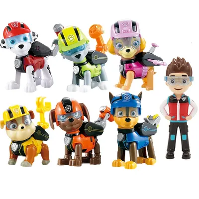 Paw Patrol Figurines Toy Set (7 Pcs)
