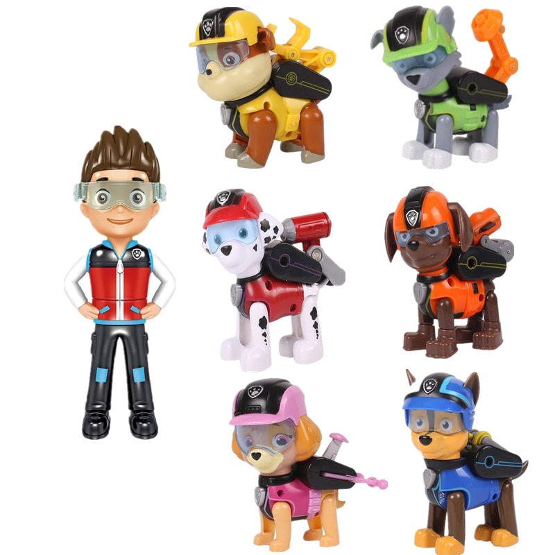 Paw Patrol Figurines Toy Set (7 Pcs)