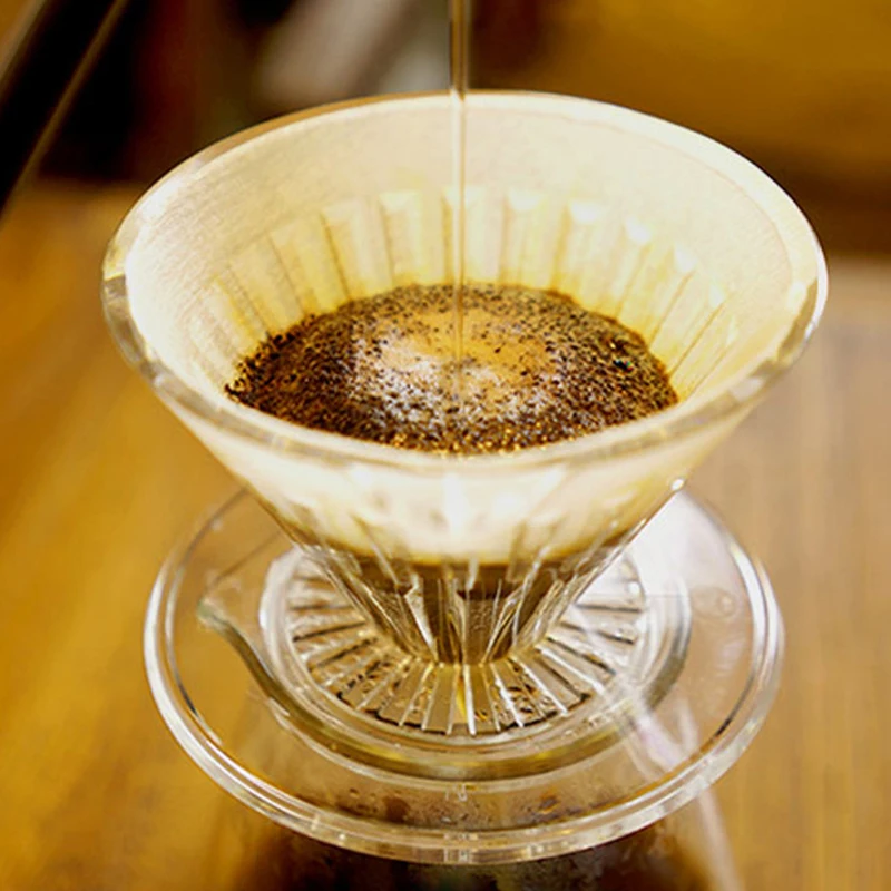 PCTG Crystal Eye dripper coffee dripper pour over coffee maker Conical coffee filter cup hand drip reusable filters PCTG Crystal Eye dripper coffee dripper pour over coffee maker Conical coffee filter cup hand drip reusable filters