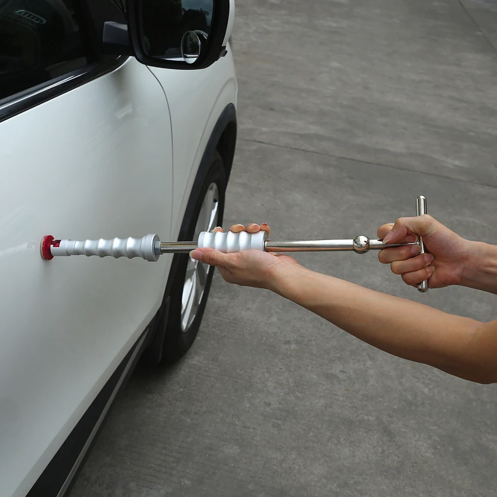 PDR Spring Steel Rods Dent Puller Lifter Glue Sticks Tap Down Hammer Dent Ding Hammer Dent Repair Tools Kit For Removal