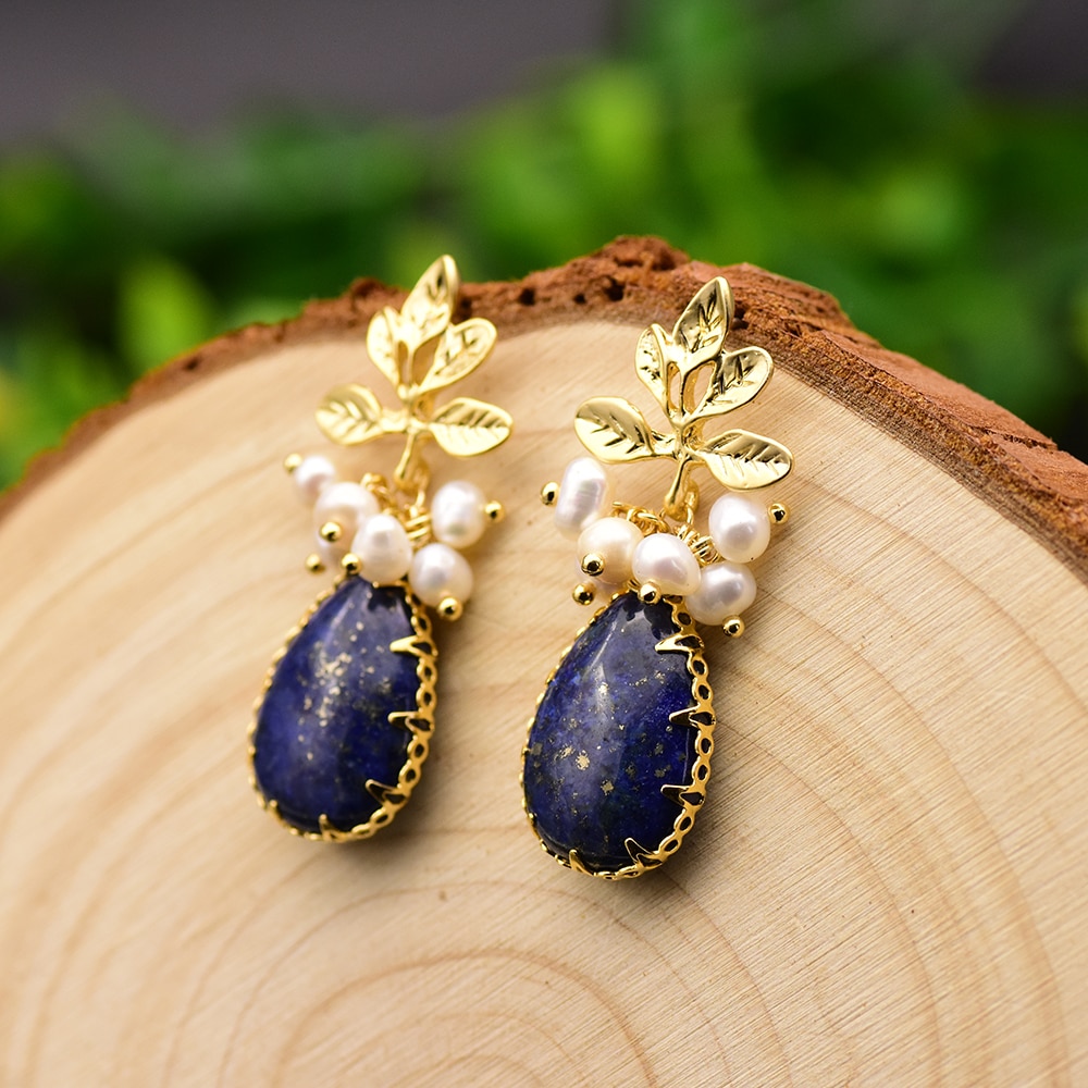 Pearl Drop Earrings Baroque Jewelry Pearl Drop Earrings Baroque Jewelry