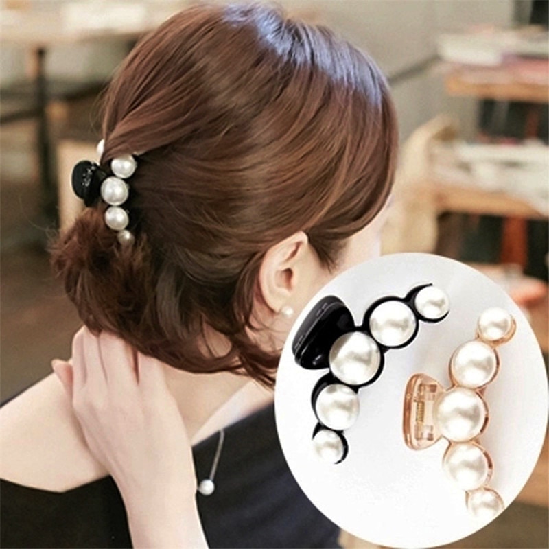 Pearl Hair Claw Head Accessory Pearl Hair Claw Head Accessory