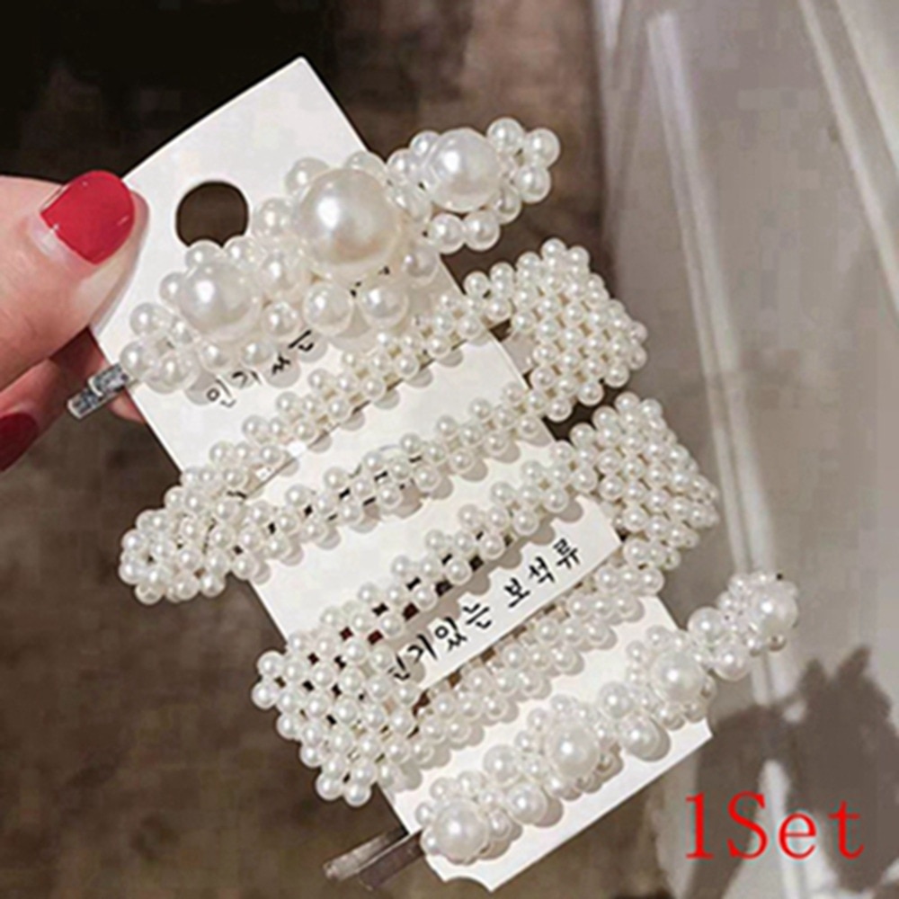 Pearl Hair Clip Hair Accessories Set Pearl Hair Clip Hair Accessories Set