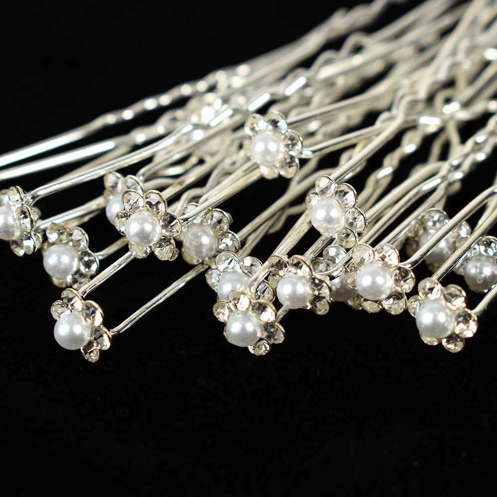 Pearl Hair Pins Bridal Hair Accessory (20pcs) Pearl Hair Pins Bridal Hair Accessory (20pcs)