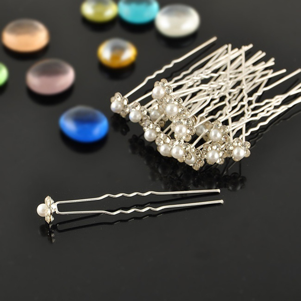 Pearl Hair Pins Bridal Hair Accessory (20pcs) Pearl Hair Pins Bridal Hair Accessory (20pcs)