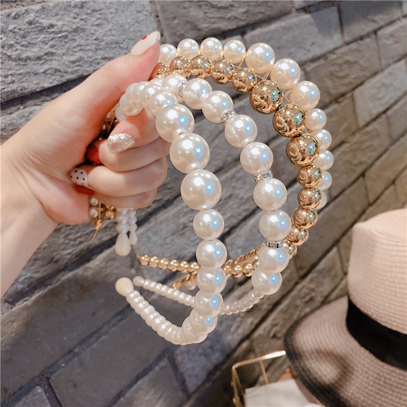 Pearl Hairband Head Accessory Pearl Hairband Head Accessory