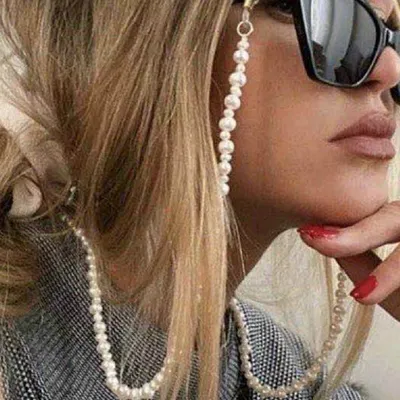Pearl Sunglasses Chain Accessory Pearl Sunglasses Chain Accessory