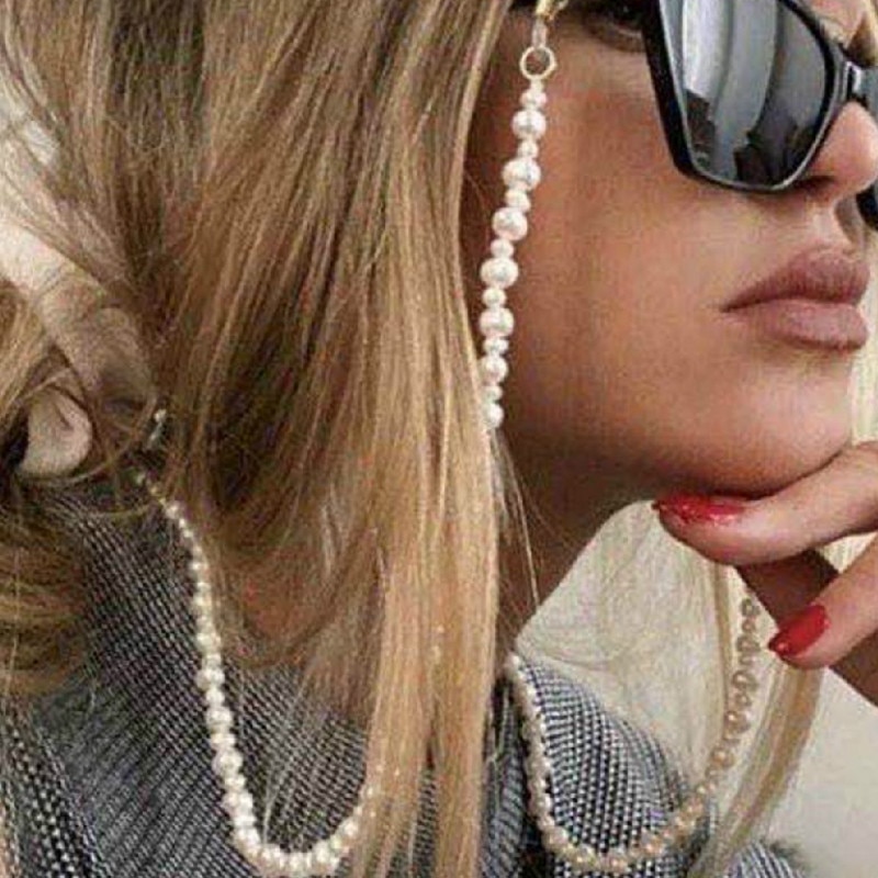 Pearl Sunglasses Chain Accessory Pearl Sunglasses Chain Accessory