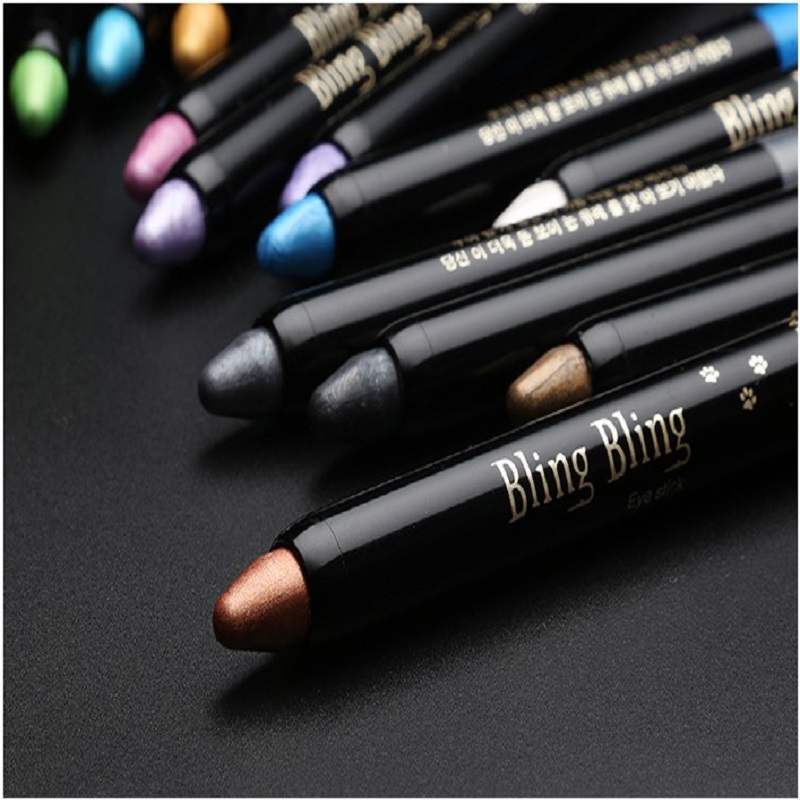 Pearlescent Eyeshadow Eyeliner Pencil Waterproof Glitter Matte Nude Eye Shadow Makeup Pigment Silkworm Eyeshadow Pen Pearlescent Eyeshadow Eyeliner Pencil Waterproof Glitter Matte Nude Eye Shadow Makeup Pigment Silkworm Eyeshadow Pen