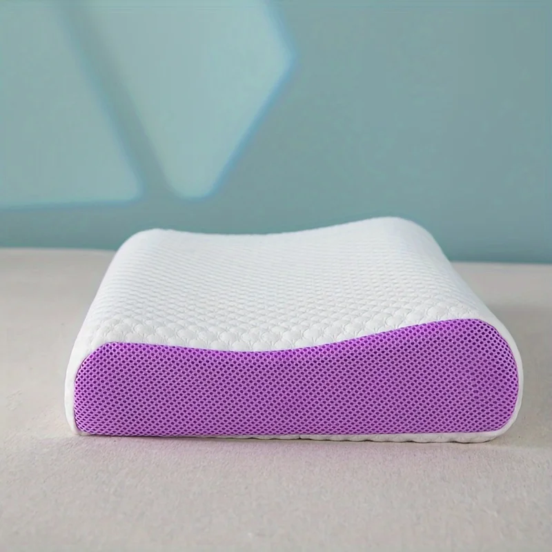 Pectin Pillow Breathable Air Layer TPE Pillow Washable with Water, Zero Pressure Cervical Neck Pillow Latex Adult Pectin Pillow Breathable Air Layer TPE Pillow Washable with Water, Zero Pressure Cervical Neck Pillow Latex Adult
