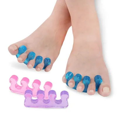 Pedicure Toe Separators Soft Toe Spacers (2Pcs) Pedicure Toe Separators Soft Toe Spacers (2Pcs)