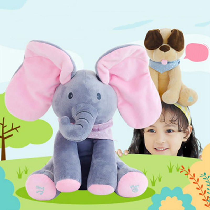 Peek A Boo Elephant Musical Plush Peek A Boo Elephant Musical Plush