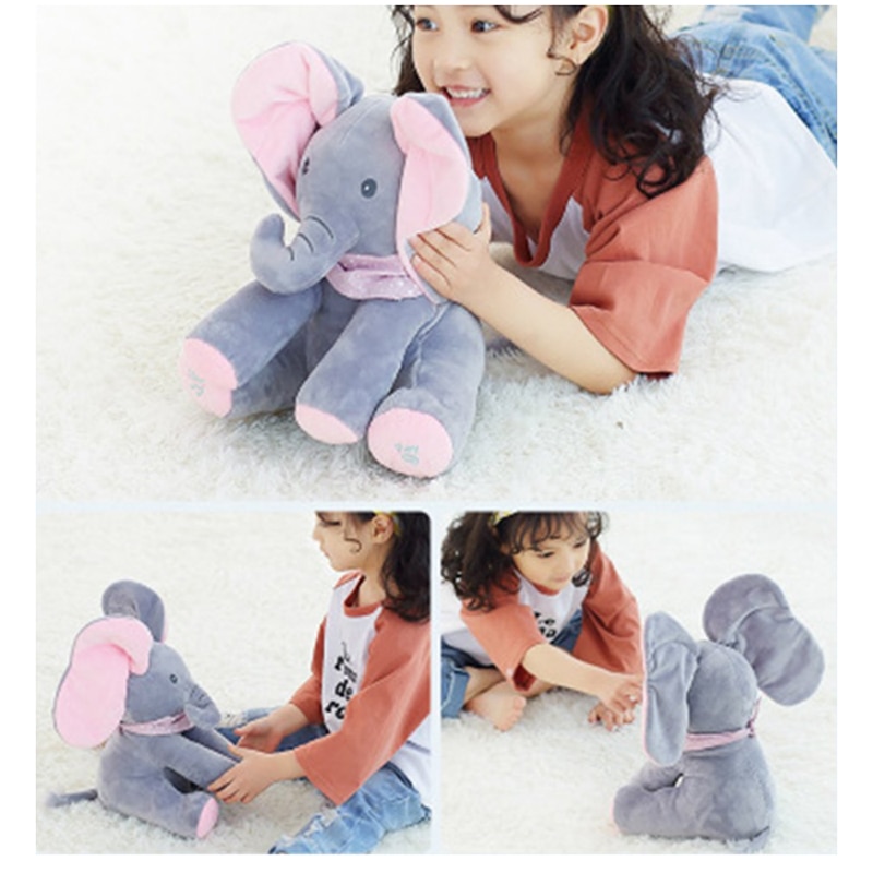 Peek A Boo Elephant Musical Plush Peek A Boo Elephant Musical Plush