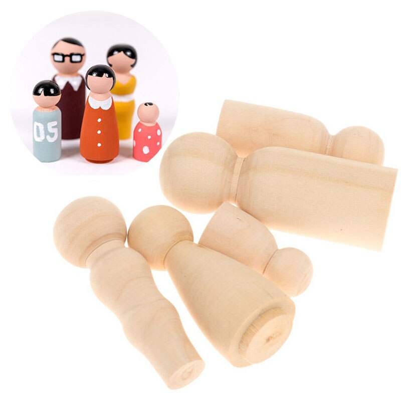 Peg Doll Family DIY Set (5pcs) Peg Doll Family DIY Set (5pcs)