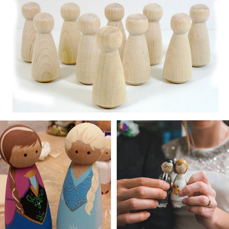 Peg Doll Family DIY Set (5pcs) Peg Doll Family DIY Set (5pcs)