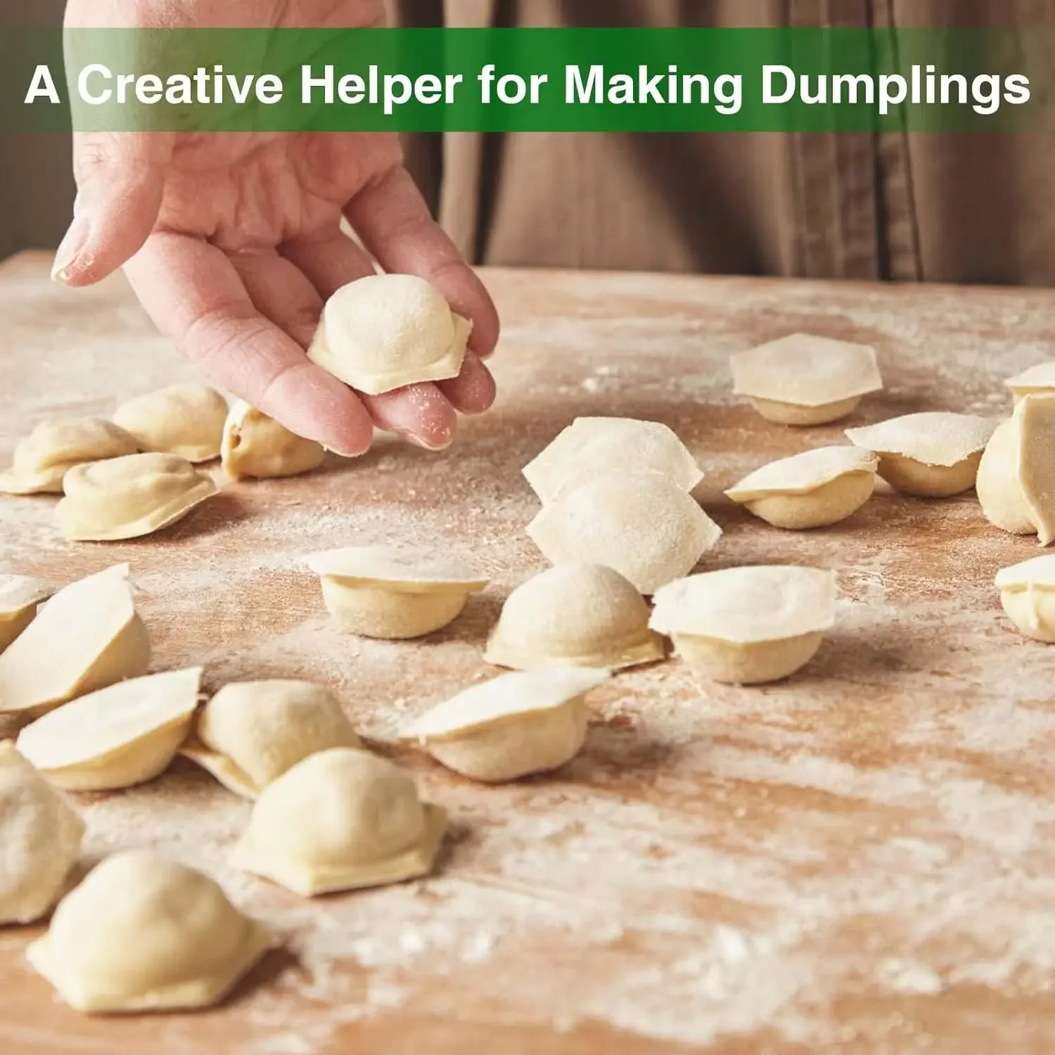 Pelmeni Maker Russian Dumpling Mold Pelmeni Metal Mold with Pastry Ravioli Wheel Pasta Double Cutter for Kitchen