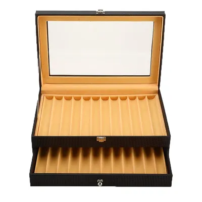 Pen Storage Box 2 Layer Container Pen Storage Box 2 Layer Container