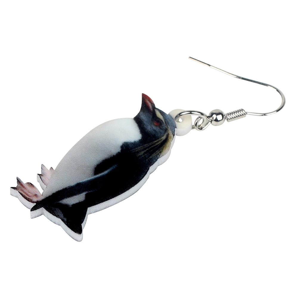 Penguin Earrings Ladies Fashionable Jewelry