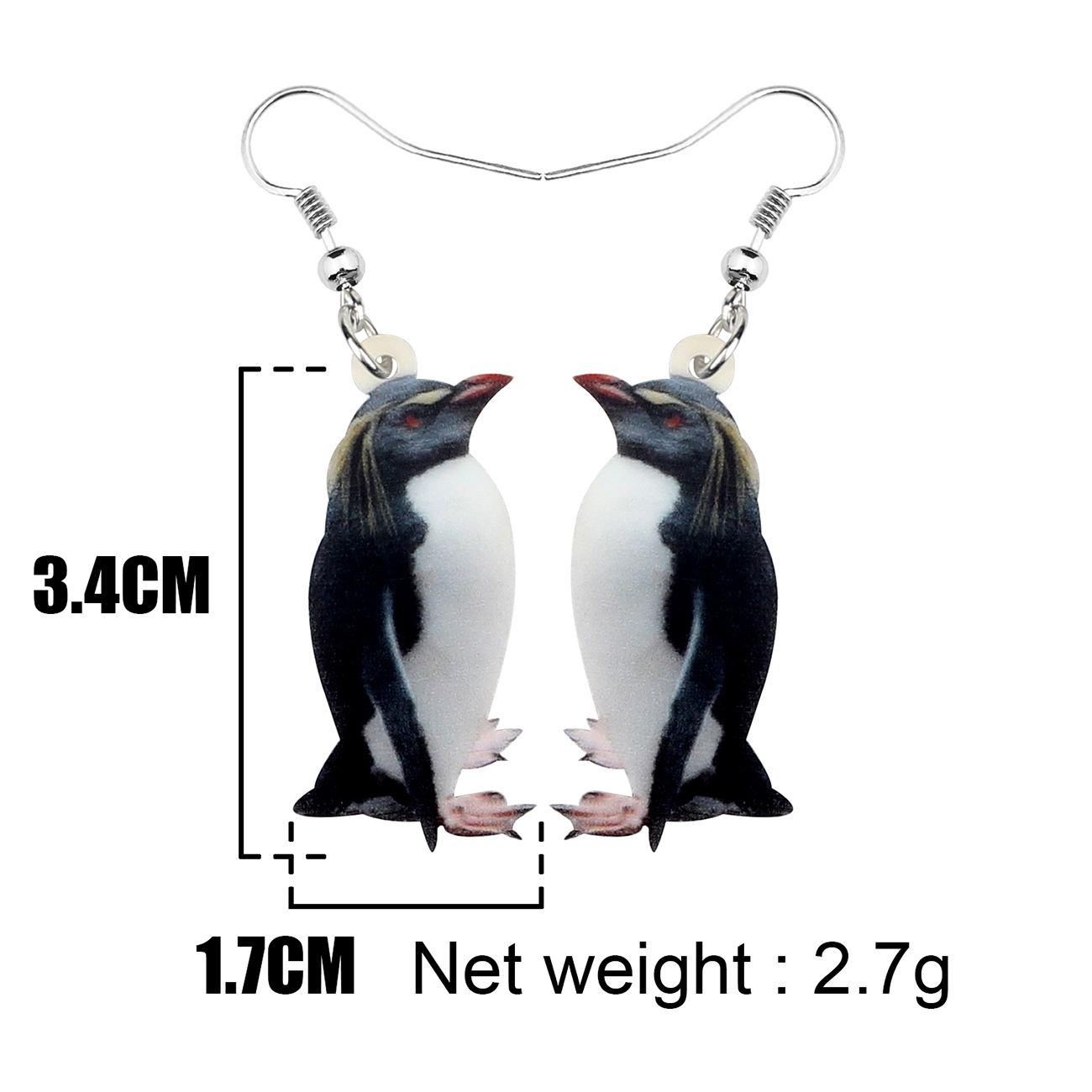 Penguin Earrings Ladies Fashionable Jewelry