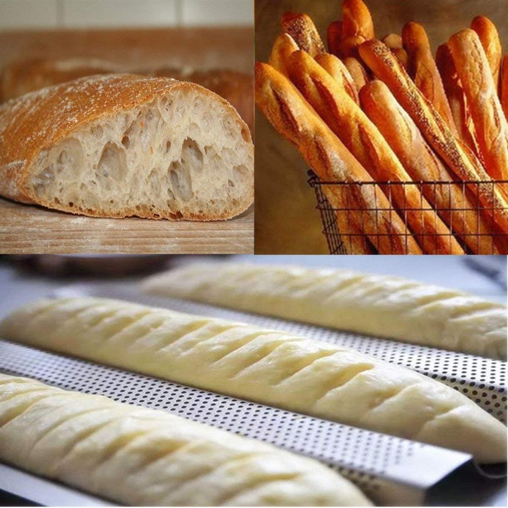 Perforated French Bread Mold Perforated French Bread Mold