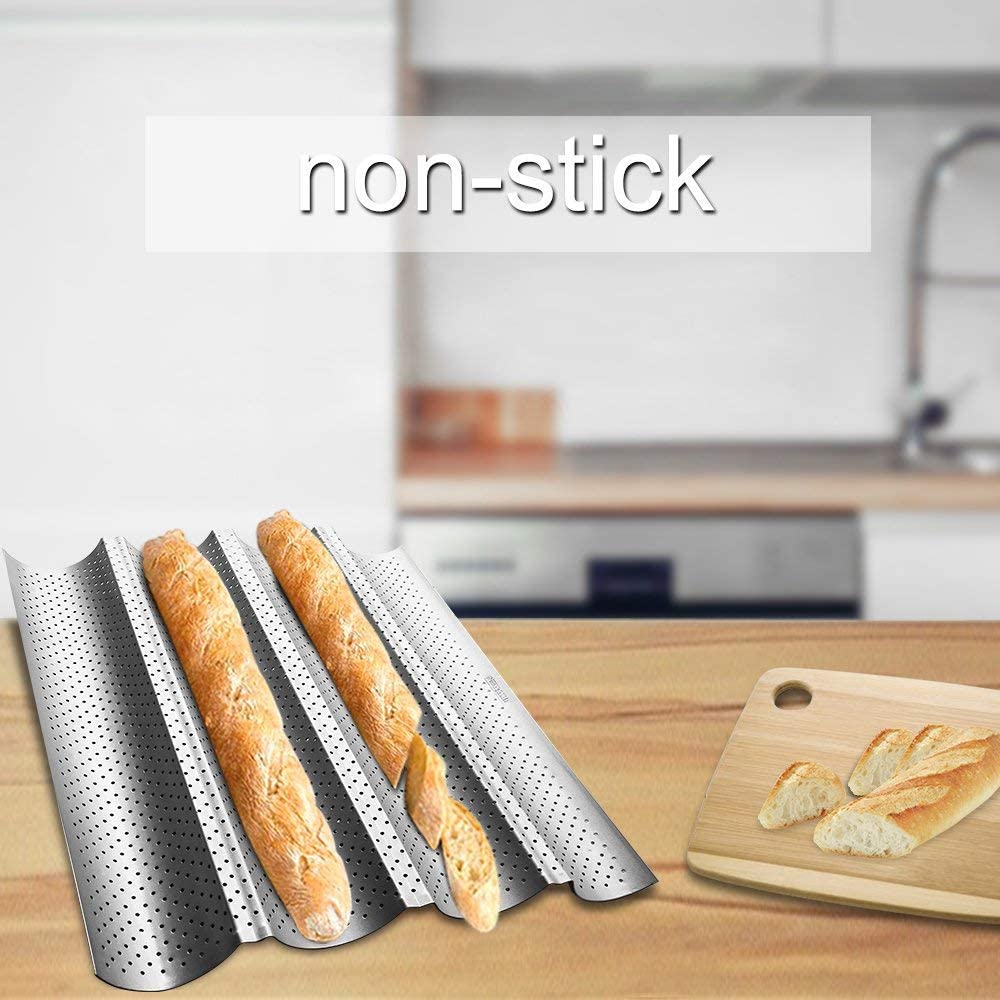 Perforated French Bread Mold Perforated French Bread Mold