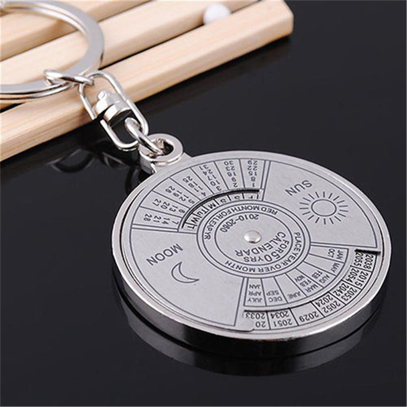 Perpetual 50 Years Calendar Keychain Perpetual 50 Years Calendar Keychain