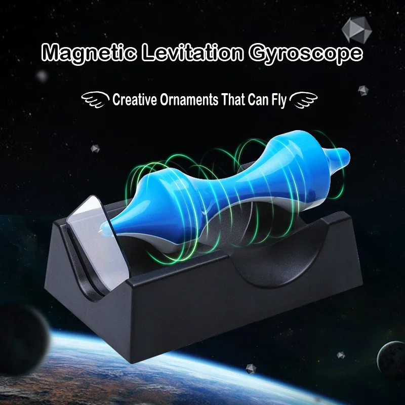 Perpetual Motion Magnetic Levitating Rotating Craft Toy Novelty Home Decor No Battery Needed Educational Science Perpetual Motion Magnetic Levitating Rotating Craft Toy Novelty Home Decor No Battery Needed Educational Science
