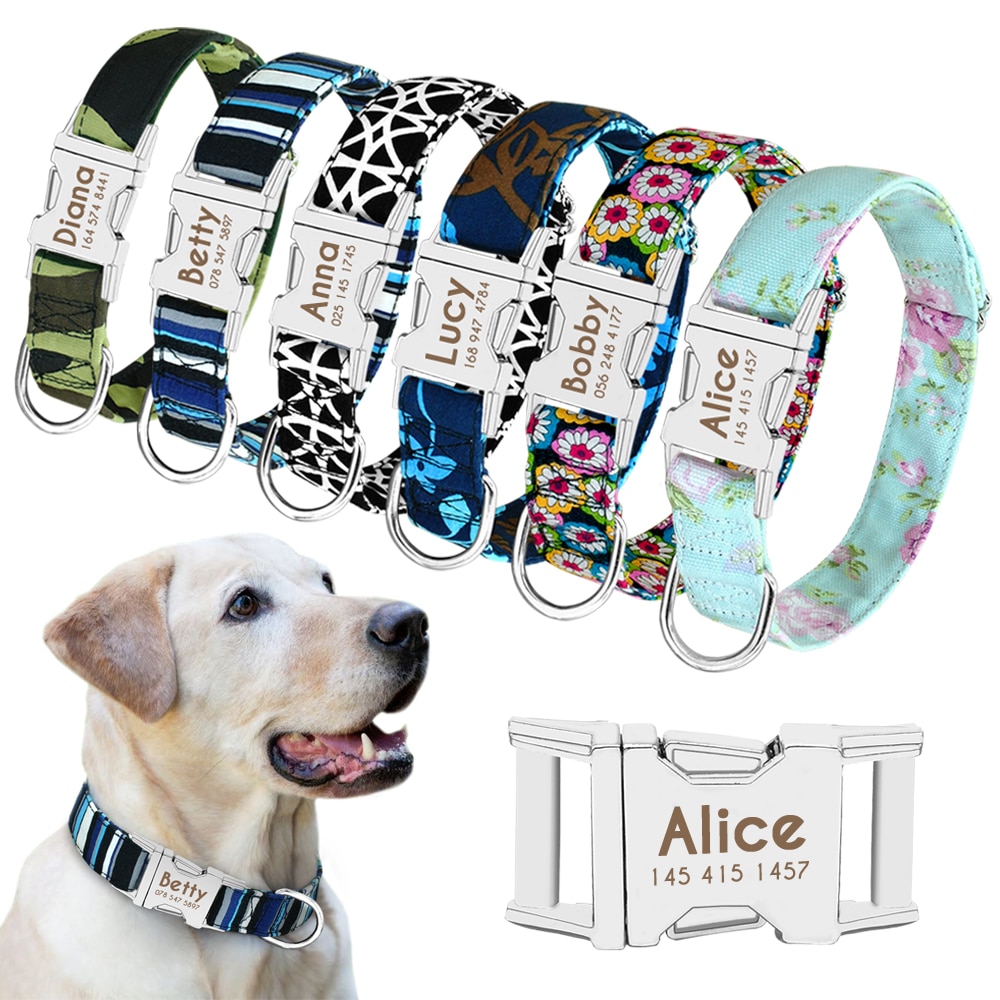 Personalized Dog Collars Engraved Nameplate Personalized Dog Collars Engraved Nameplate
