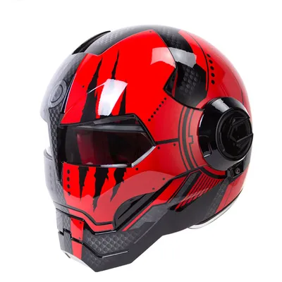 Personalized Iron Man Motorbike Helmet Personalized Iron Man Motorbike Helmet