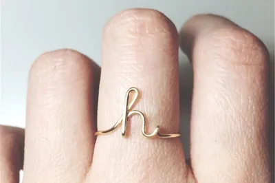 Personalized Rings Name Initial Personalized Rings Name Initial