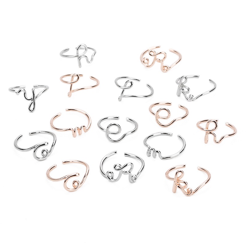 Personalized Rings Name Initial Personalized Rings Name Initial
