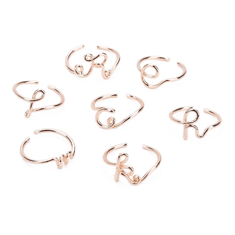 Personalized Rings Name Initial Personalized Rings Name Initial
