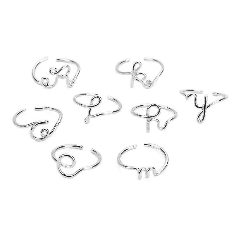 Personalized Rings Name Initial Personalized Rings Name Initial