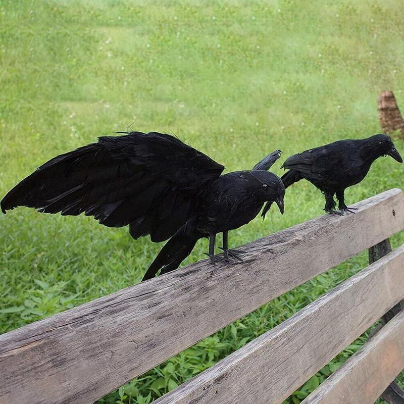 Pest Deterrent Artificial Crow Pest Deterrent Artificial Crow