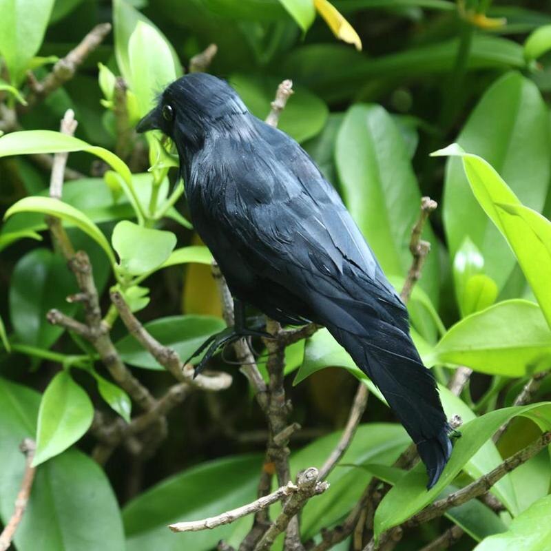 Pest Deterrent Artificial Crow Pest Deterrent Artificial Crow